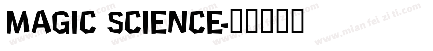 Magic Science字体转换